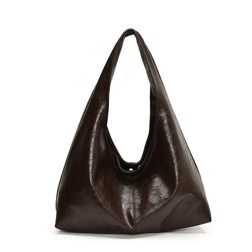 Fashion Underarm Hobo Bag for Women – Soft PU Leather Shoulder Purse with Spacious Interior